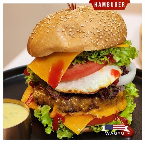 WAGYU HAMBURGER (2 BÁNH)
