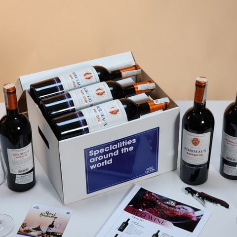 Vang đỏ Pháp BORDEAUX SUPERIEUR - BOX 6