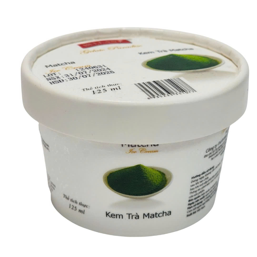 Kem Gelato Trà Xanh/ Matcha Gelato 125ml