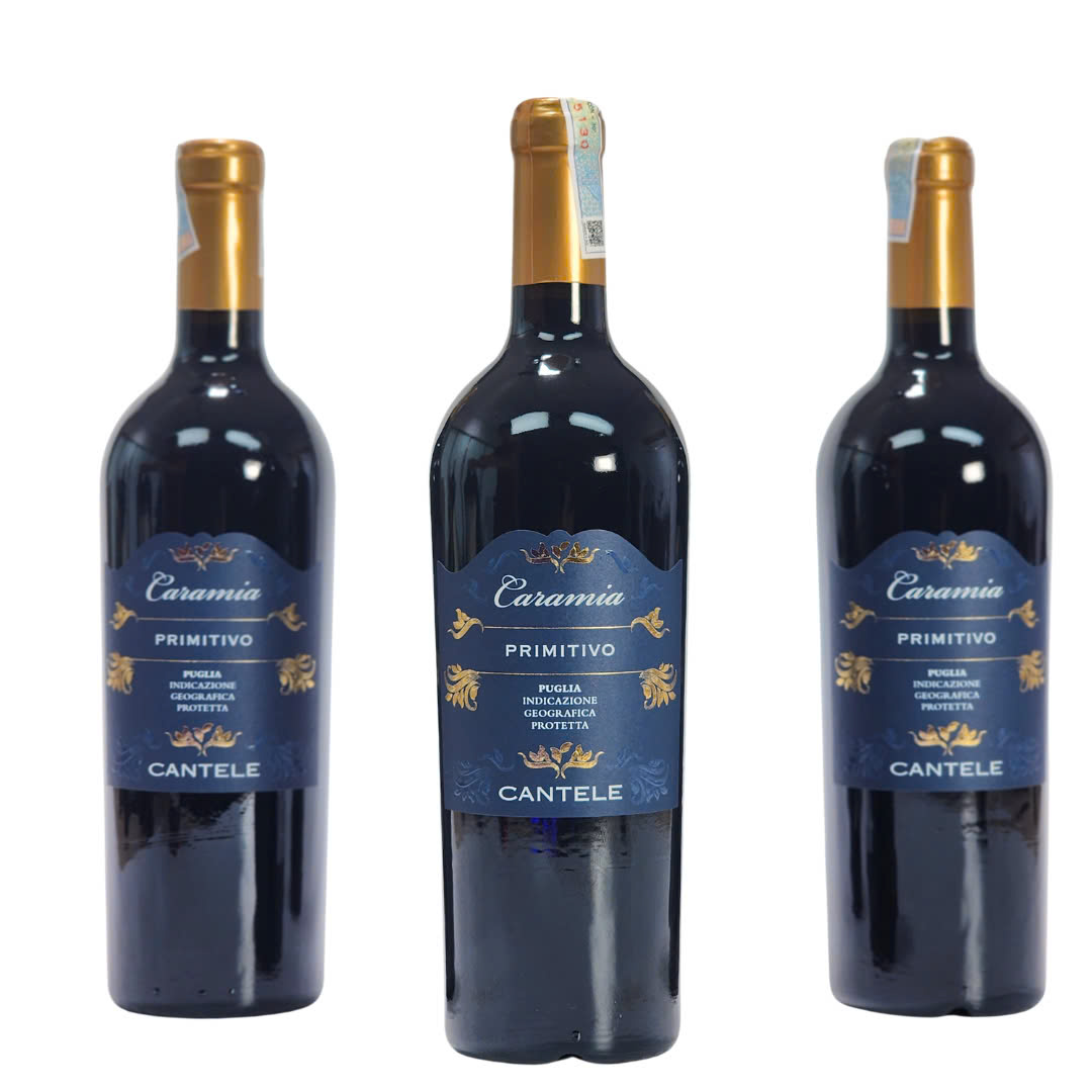 Vang Đỏ Italy CARAMIA PRIMITIVO CANTELE