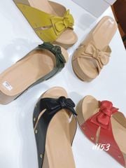 Dép guốc xuồng nơ Cnk 25P D153