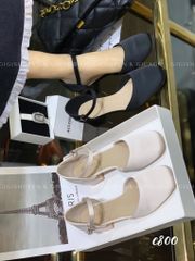 Cao gót vuông mũi tròn C800