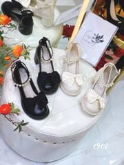 Cao gót vuông Lolita C908
