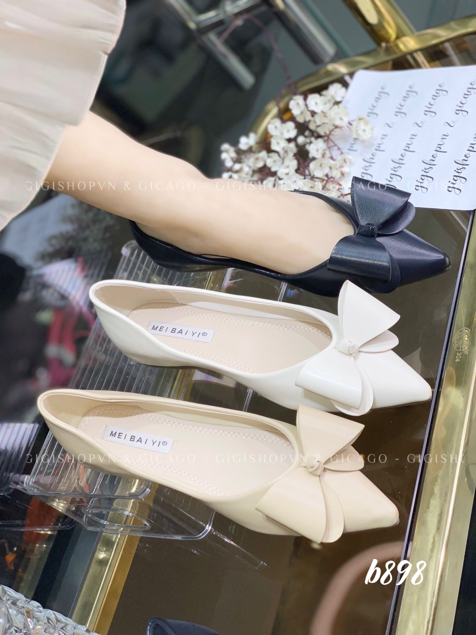 Búp bê mũi nhọn Nơ B898