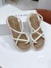 Sandal đế xuồng dây chéo xỏ ngón S906