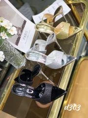 Guốc gót nhọn phối đá D303