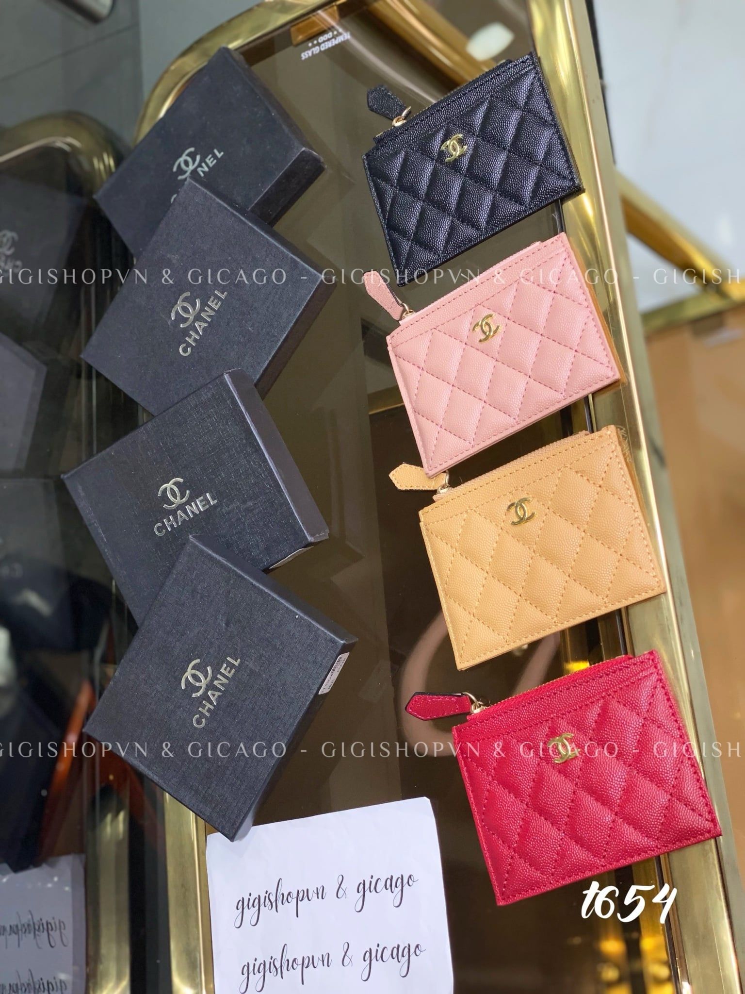 Ví tiền card mini Cnel T653