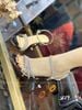 Sandal gót nhọn tiệc bling S889