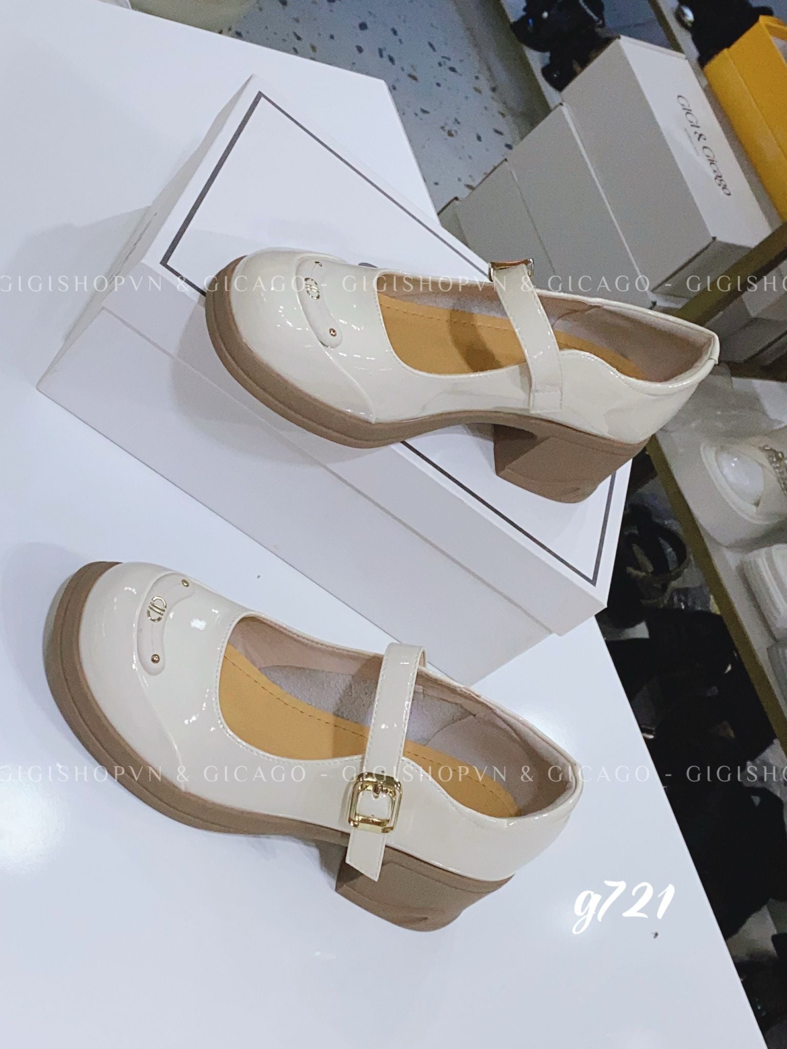 Giày Mary trơn G721