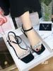 Sandal gót nhọn đá to S838
