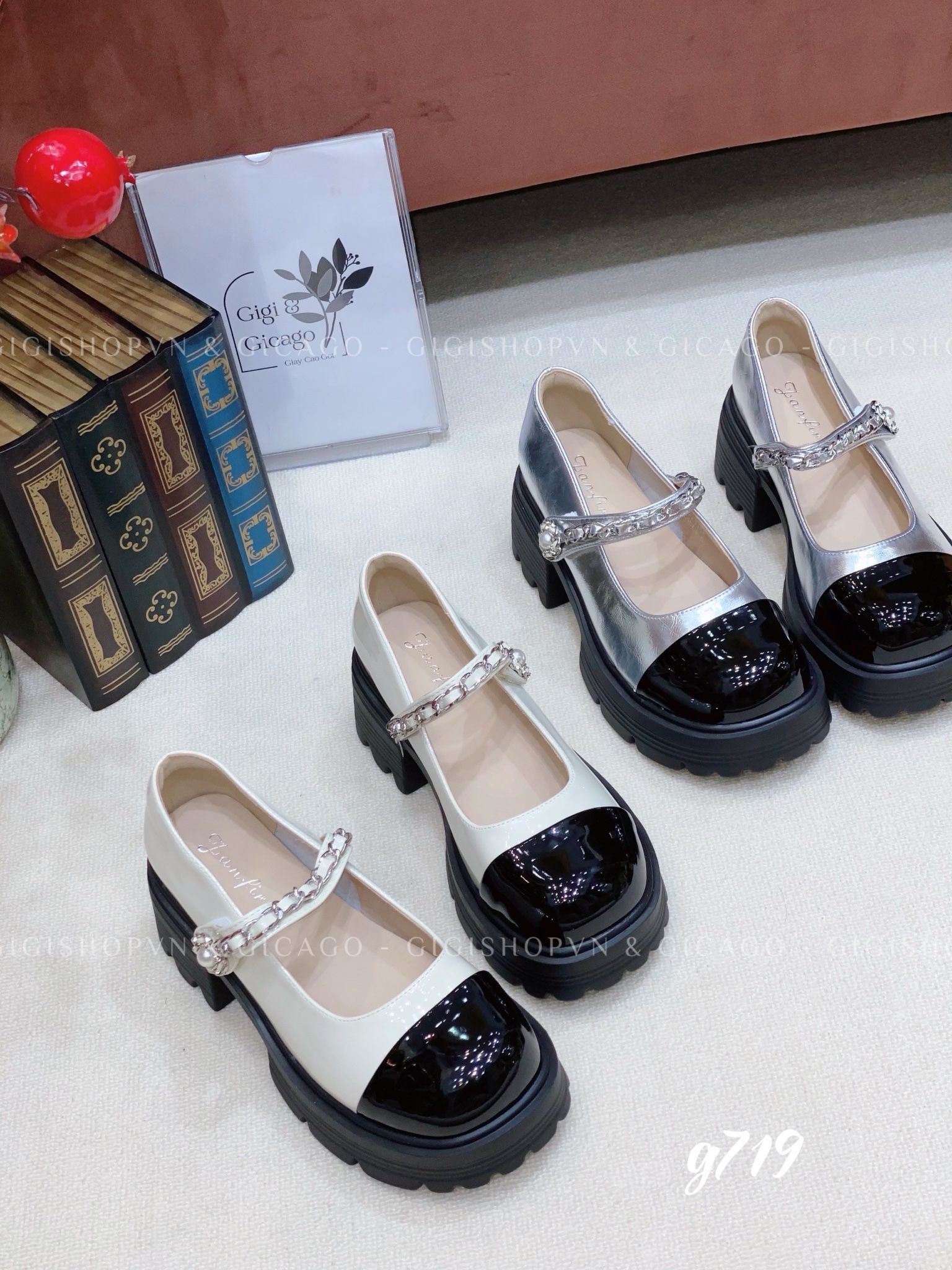 Giày Mary đế Doc G719