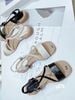 Sandal bệt quai ngang chéo S856