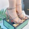 Sandal gót nhọn dây đính đá S637