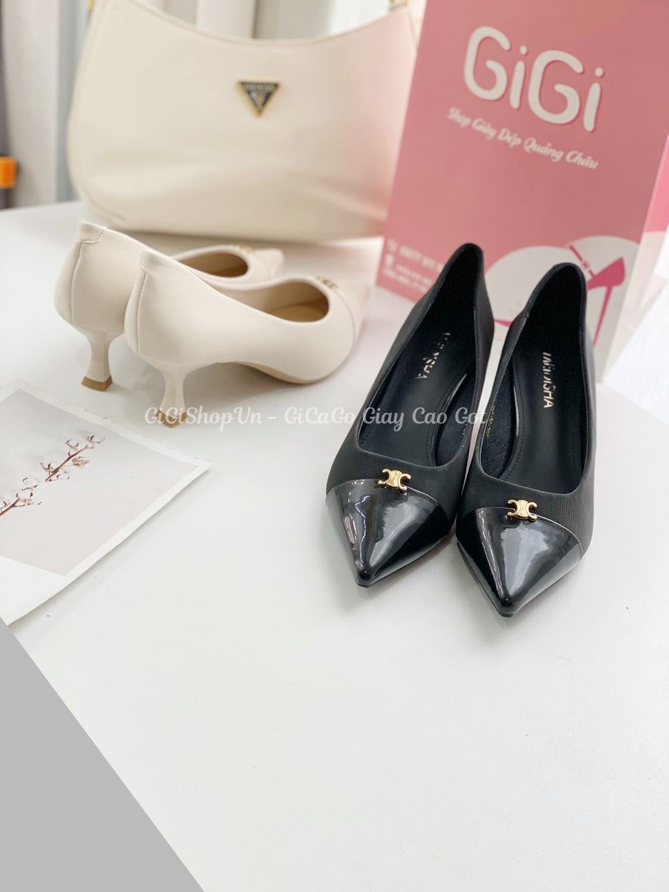 Cao gót nhọn Fen C596