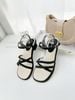 Sandal gót vuông dây chéo S849