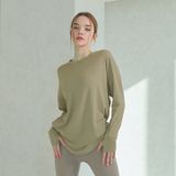  XA5368G_Ice Feather Loose Fit Long Sleeve 