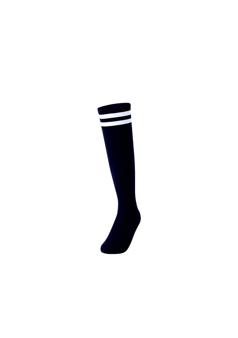  XEB200R_Double Lettering Knee Socks 