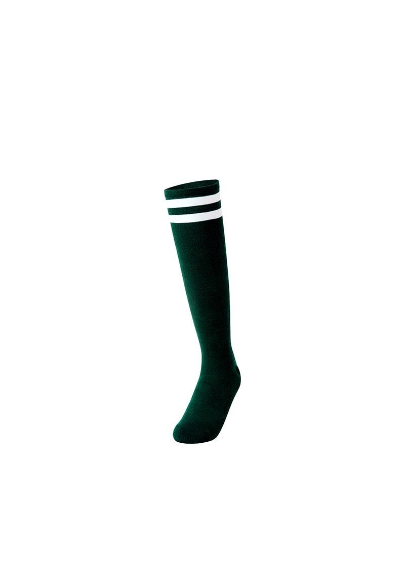  XEB200R_Double Lettering Knee Socks 