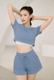  XA5326F_Cooling Cotton Croptop 