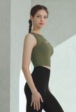  XT4337G_Áo crop top 300N cắt ngực 