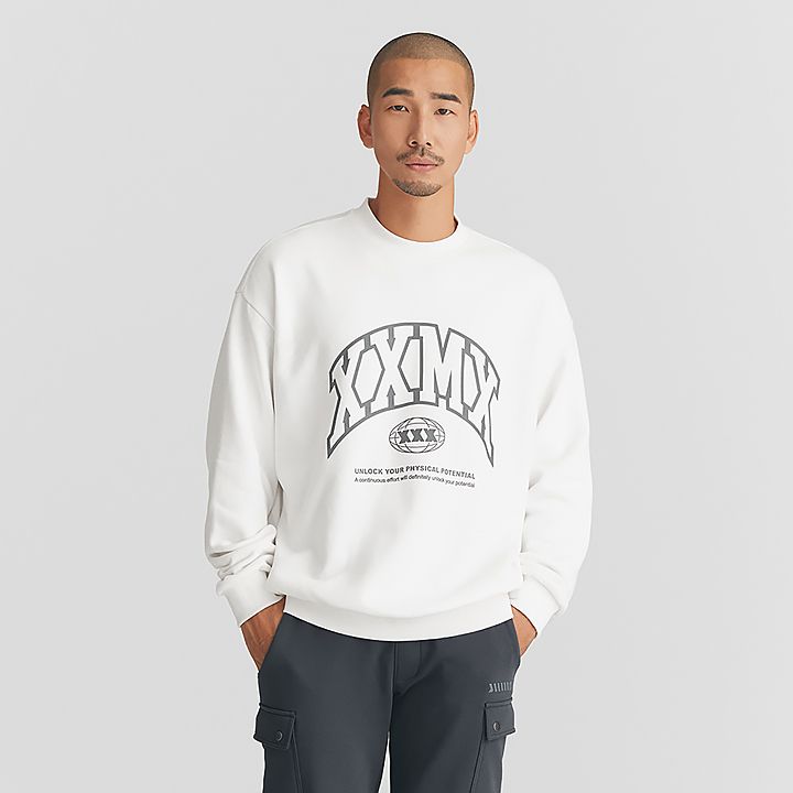  XT2214G(sẵn)_outline logo sweatshirt 