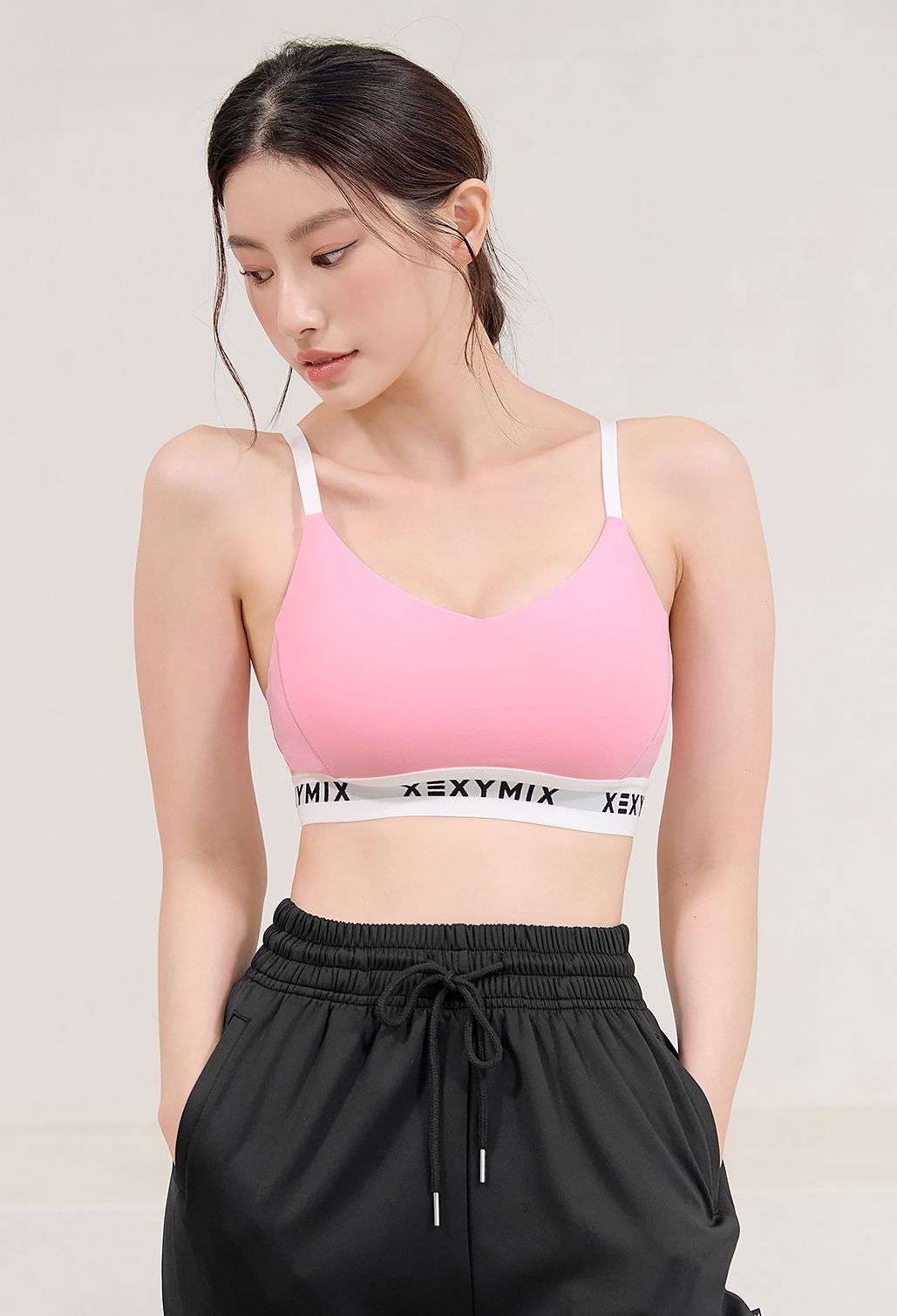  XT4330F_Band Logo Bra top 