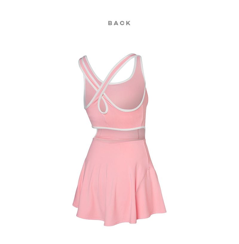  WO8001G_Black Label Signature Life 2in1 One Piece_Pink love 