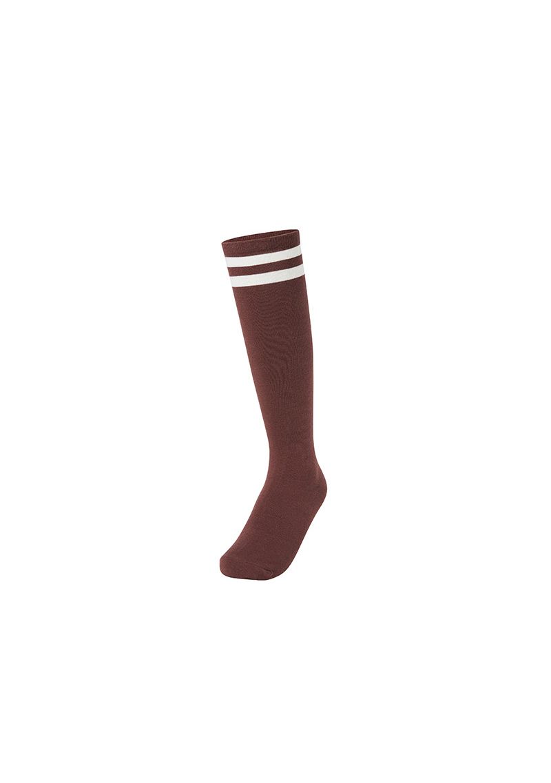  XEB200R_Double Lettering Knee Socks 