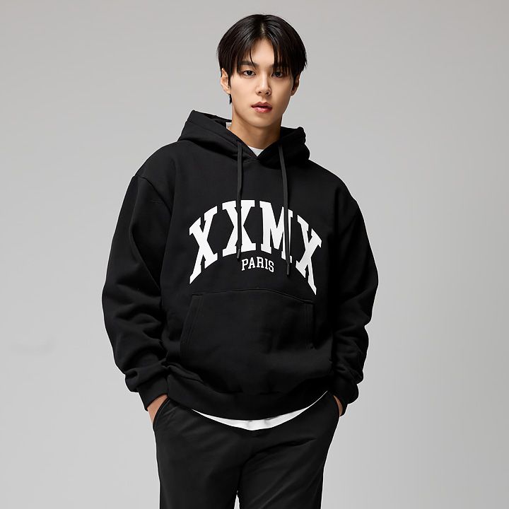  XT2215G _ City logo brushed hoodie 