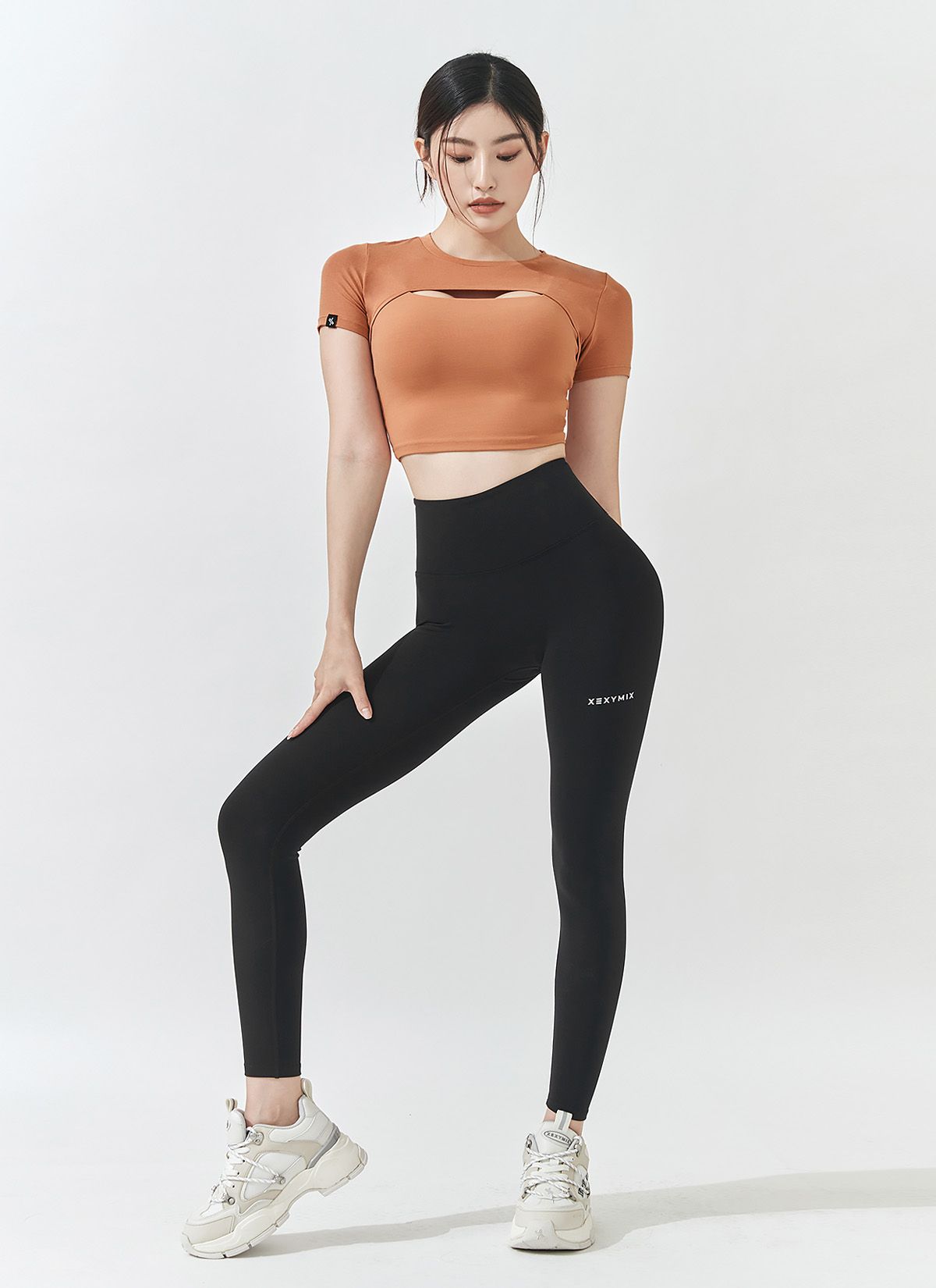  XP9193F(có sẵn)_Label Signature 360N Fleece-Lined Leggings 