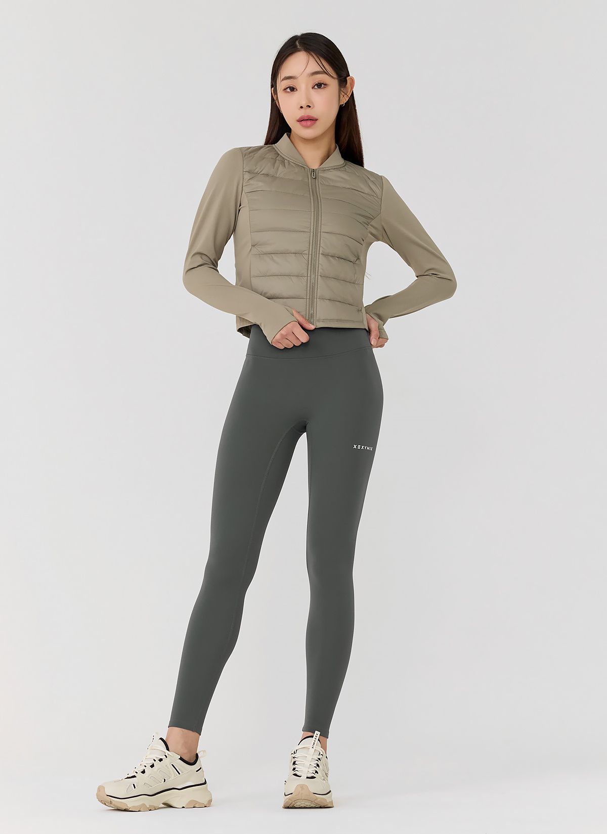  XP9193F(có sẵn)_Label Signature 360N Fleece-Lined Leggings 