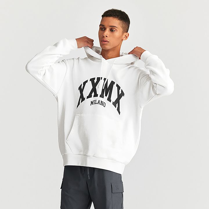  XT2215G _ City logo brushed hoodie 