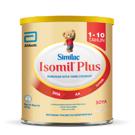 Sữa bột Similac Isomil Plus sản phẩm dinh dưỡng công thức cho trẻ 1 - 10 tuổi