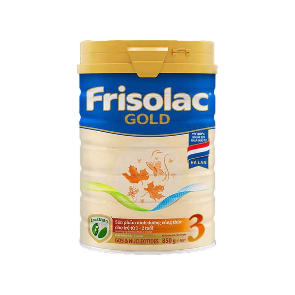 Sữa Frisolac Gold số 3 850g (1-2 tuổi)