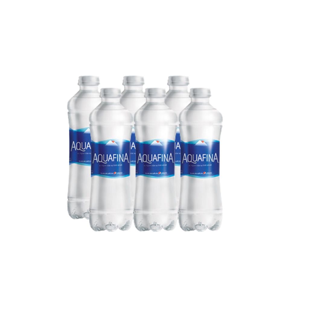 Combo 6 chai nước tinh khiết Aquafina 500ml