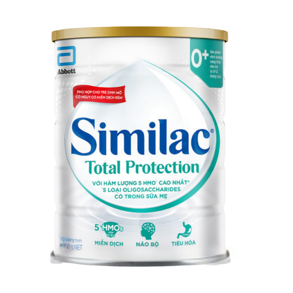 Sữa bột Similac Total Protection 0+  850g - Cho bé 0 -12 tháng tuổi. (Mẫu mới).