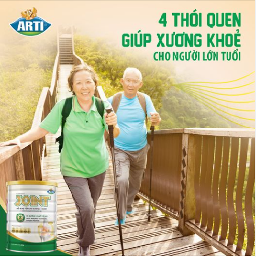 Sữa bột Arti Joint (800g) hỗ trợ tốt cho xương khớp dành cho người từ 28 tuổi trở lên