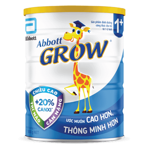 Sữa bột Abbott Grow 1+ 850g (1-2 tuổi)