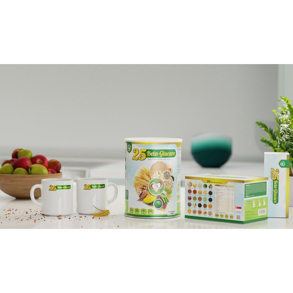Ngũ Cốc 25 Beta Glucare (Dinh dưỡng xanh cho người tiểu đường) lon 750g