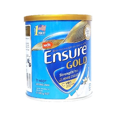Sữa bột Ensure Gold Abbott ít ngọt (HMB) 380g