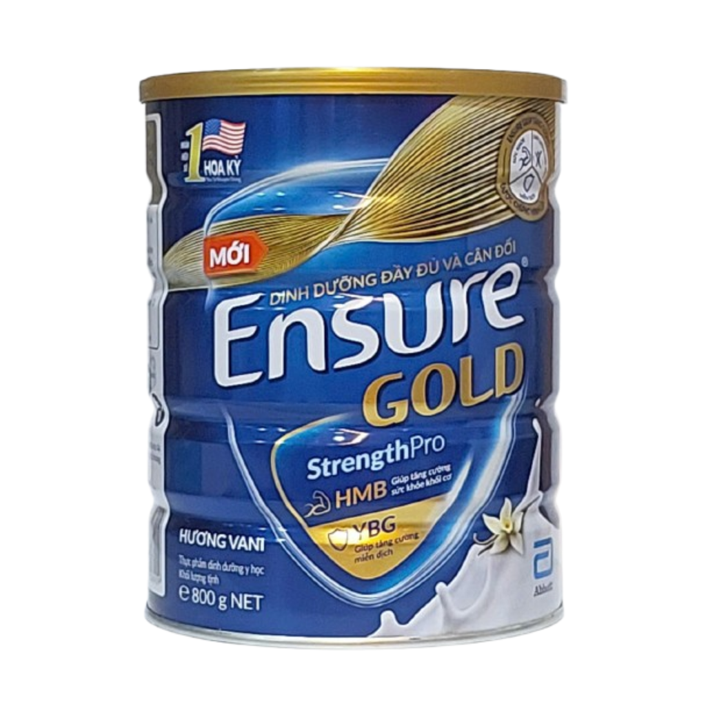 Sữa bột Ensure Gold Abbott hương vani (HMB) 800g