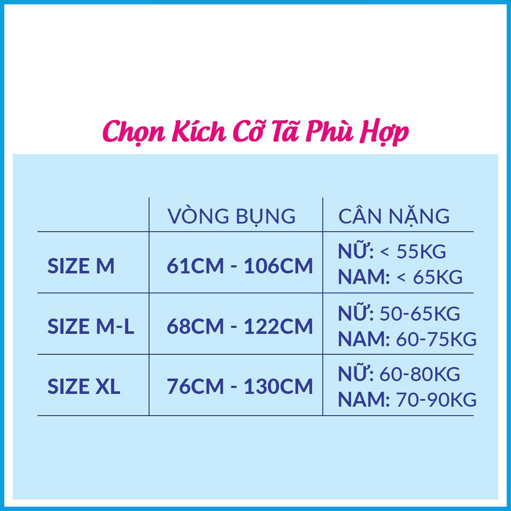 Tã Dán Người Lớn Caryn Siêu Thấm Size XL - 10 Miếng Dành Cho Người Hạn Chế Khả Năng Đi Lại