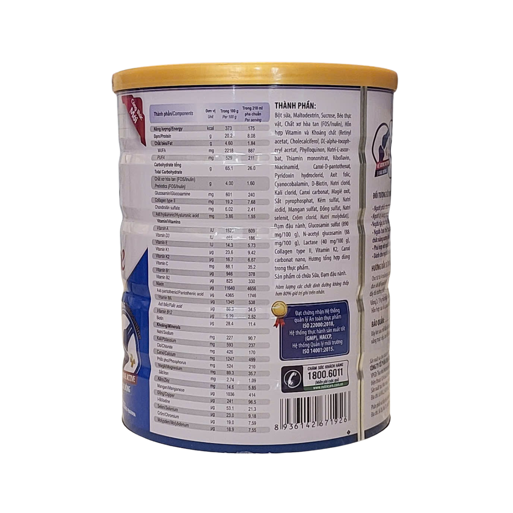 Sữa bột Lean Max Bone - 850gr ( dinh dưỡng phòng chống loãng xương)