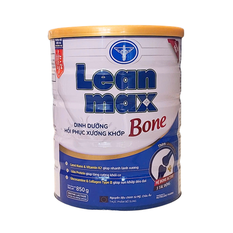 Sữa bột Lean Max Bone - 850gr ( dinh dưỡng phòng chống loãng xương)