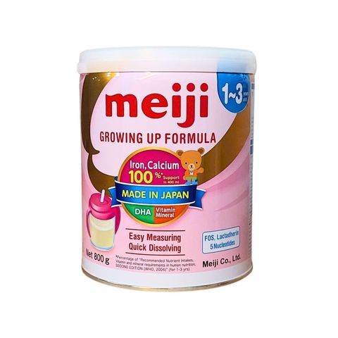 Sữa bột Meiji Growing up Formula 800g (12-36 tháng)
