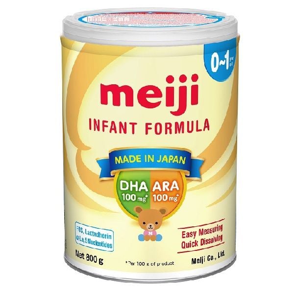 Sữa bột Meiji Infant Formula 800g (0-12 tháng)