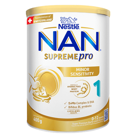 Sữa dinh dưỡng công thức Nestlé NAN SUPREMEPRO 1 5HMO lon 400g