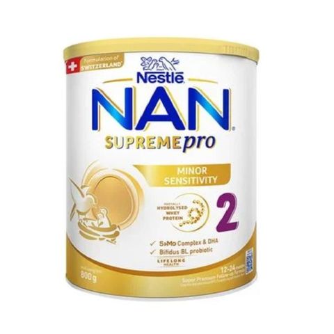 Sữa Bột Nestlé NAN SupremePro 2 lon 800g với 5HMO & đạm Gentle Optipro nhập khẩu nguyên lon từ Đức