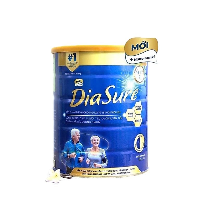 Sữa Non Tiểu Đường Diasure 850g, Sữa Non Dành Cho Người Tiểu Đường Hỗ Trợ Giảm Đường Huyết