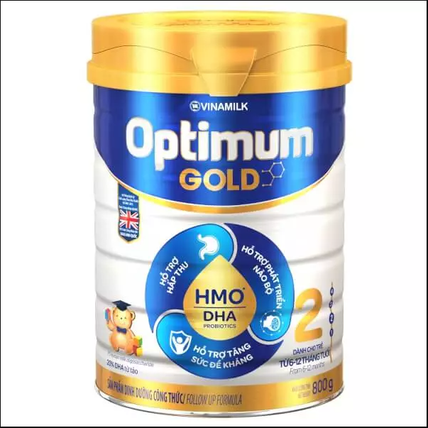 Sữa Vinamilk Optimum Gold 2 800g (6-12 tháng)